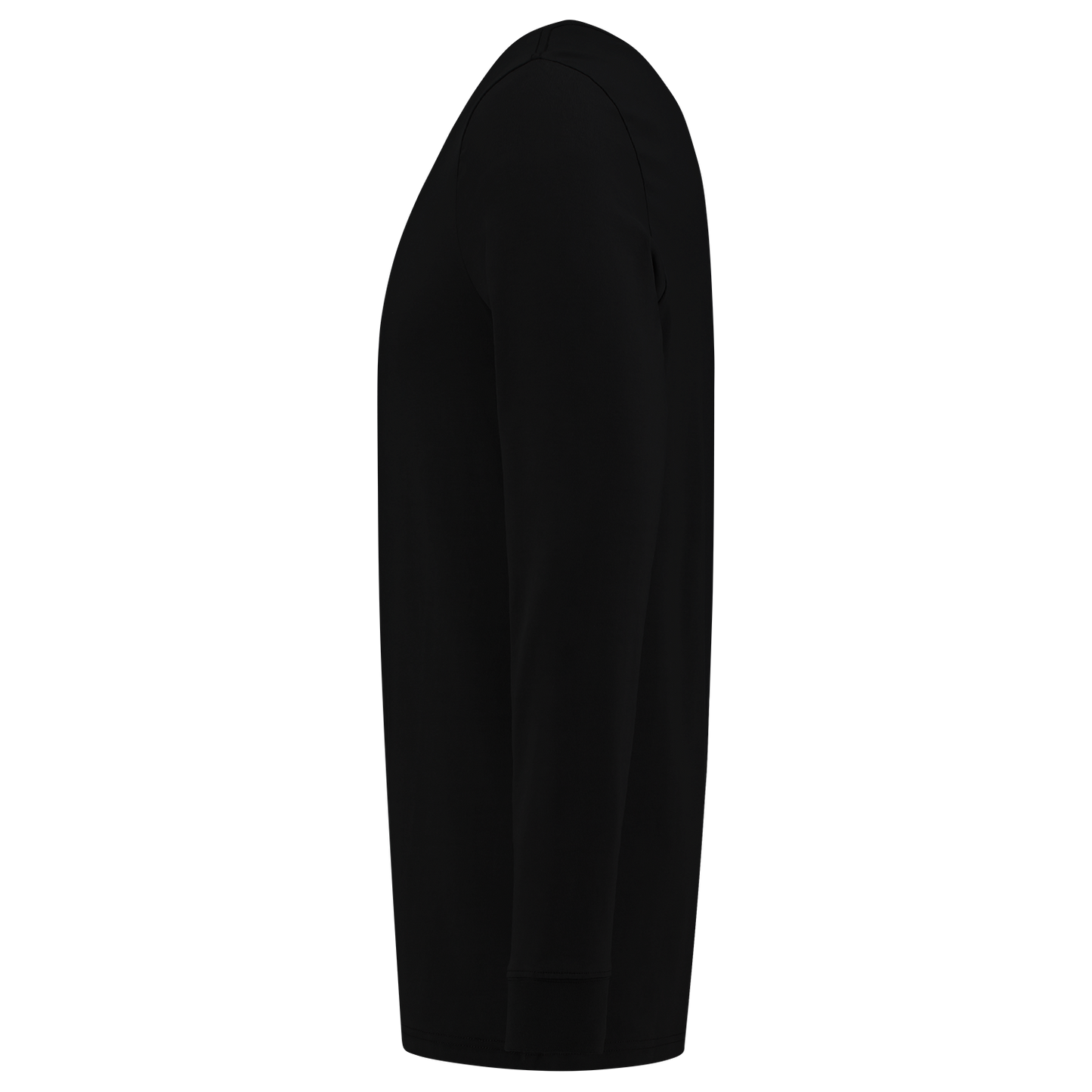 Tricorp Casual 60 graden T-shirts 101015 longsleeve 200 gram unisex middernacht zwart(midnightblack)