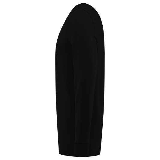 Tricorp Casual 60 graden T-shirts 101015 longsleeve 200 gram unisex middernacht zwart(midnightblack)