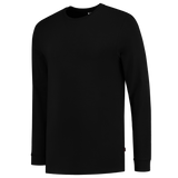 Tricorp Casual 60 graden T-shirts 101015 longsleeve 200 gram unisex middernacht zwart(midnightblack)