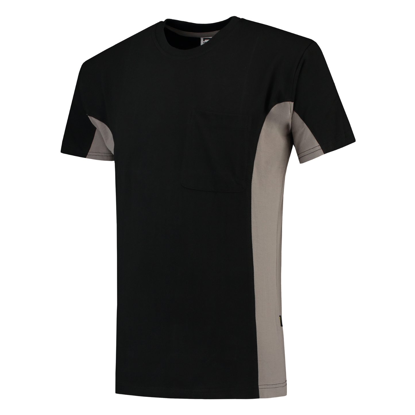 Tricorp Workwear T-shirts 102002-TT2000 zwart-grijs(blackgrey)