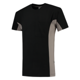 Tricorp Workwear T-shirts 102002-TT2000 zwart-grijs(blackgrey)