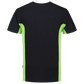 Tricorp Workwear T-shirts 102002-TT2000 zwart-limoen(blacklime)