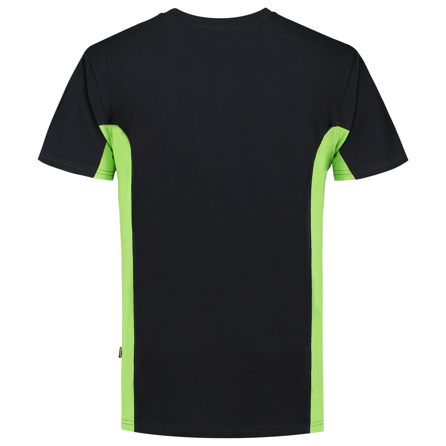 Tricorp Workwear T-shirts 102002-TT2000 zwart-limoen(blacklime)