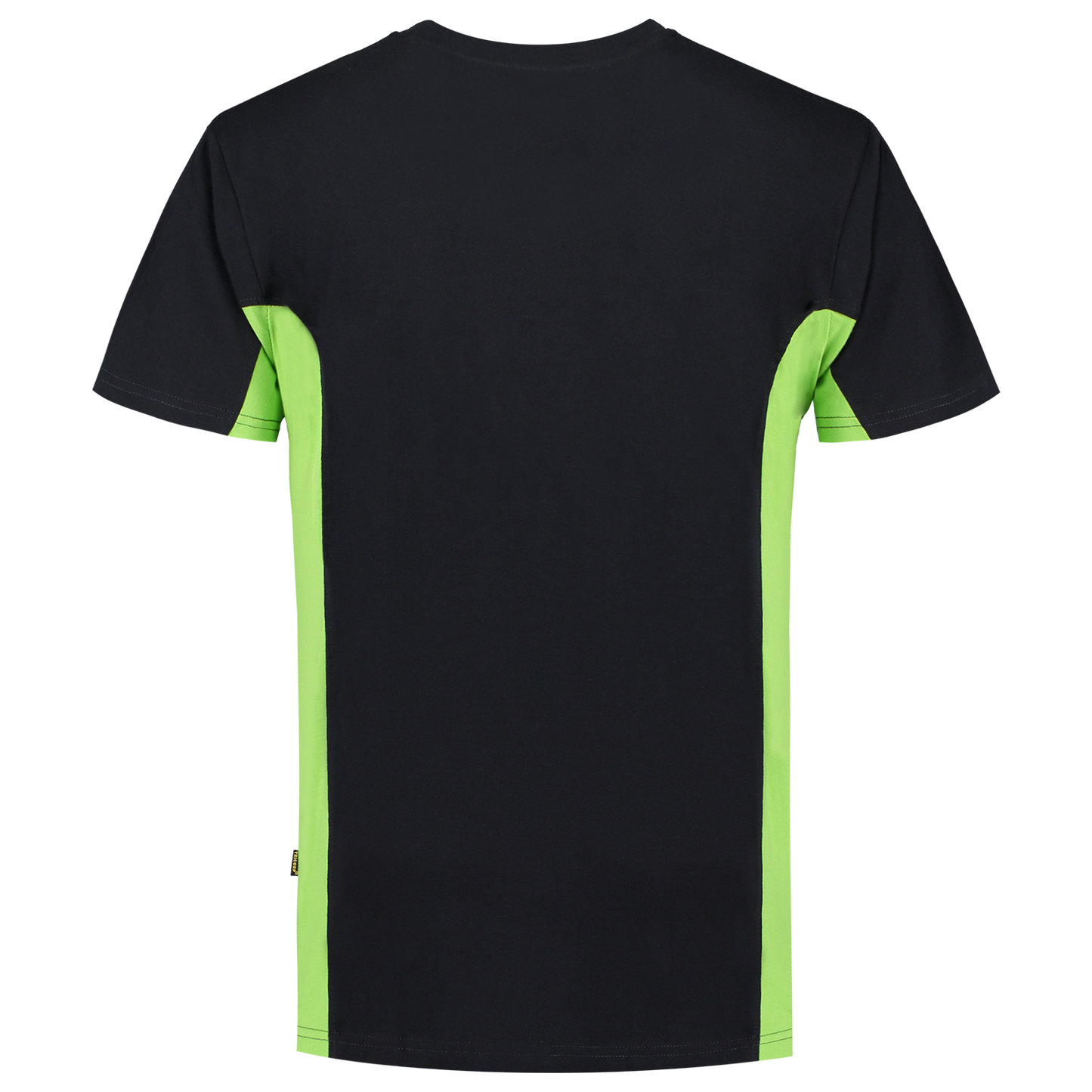 Tricorp Workwear T-shirts 102002-TT2000 zwart-limoen(blacklime)