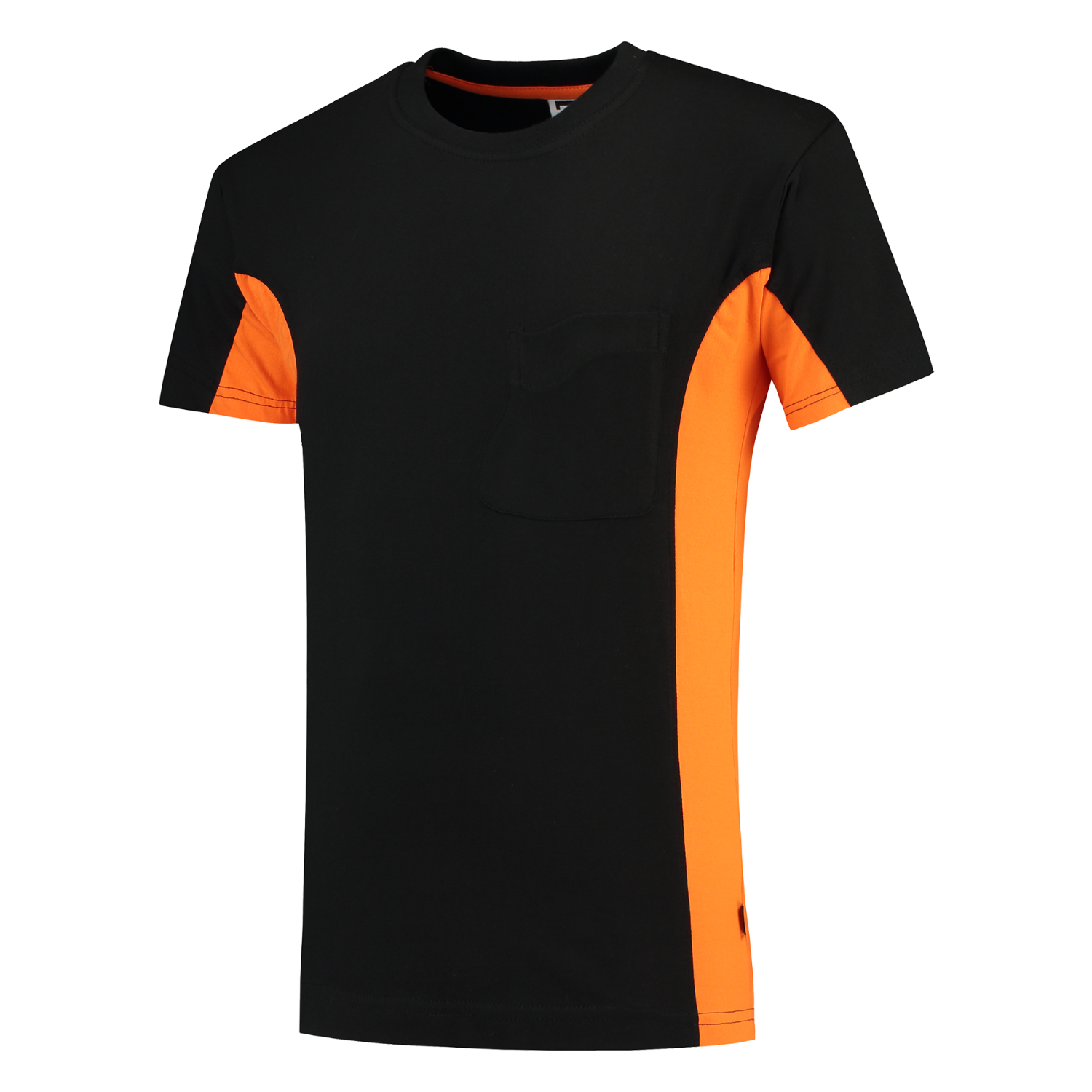 Tricorp Workwear T-shirts 102002-TT2000 zwart-oranje(blackorange)