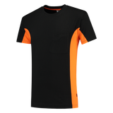 Tricorp Workwear T-shirts 102002-TT2000 zwart-oranje(blackorange)
