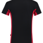 Tricorp Workwear T-shirts 102002-TT2000 zwart-rood(blackred)