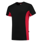 Tricorp Workwear T-shirts 102002-TT2000 zwart-rood(blackred)