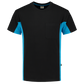 Tricorp Workwear T-shirts 102002-TT2000 zwart-turkoois(blackturquoise)