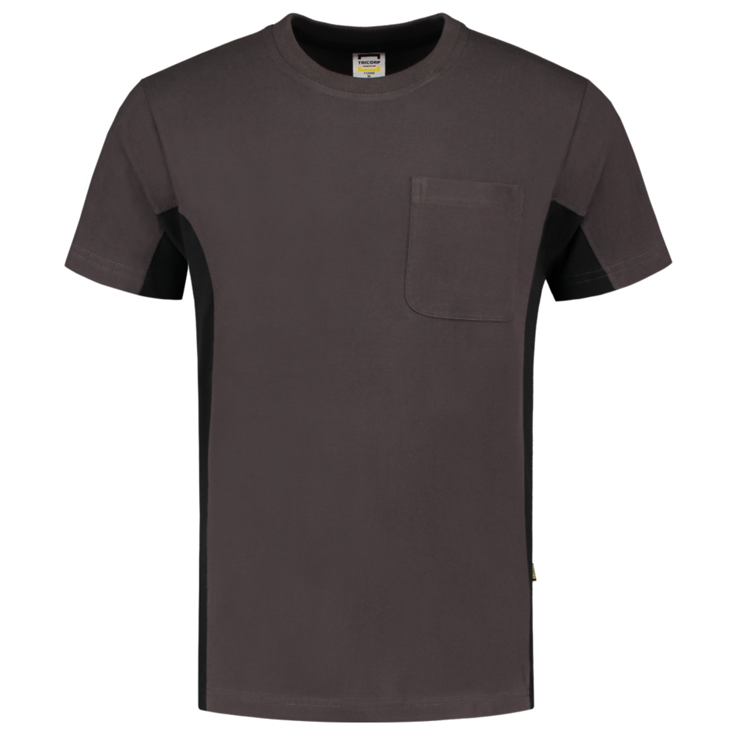 Tricorp Workwear T-shirts 102002-TT2000 donkergrijs-zwart(darkgreyblack)