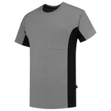 Tricorp Workwear T-shirts 102002-TT2000 grijs-zwart(greyblack)