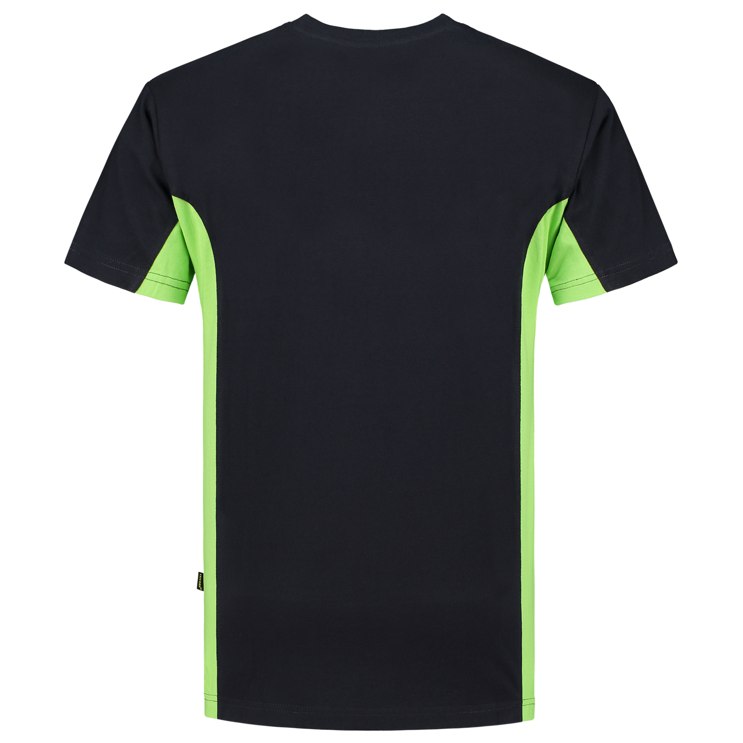 Tricorp Workwear T-shirts 102002-TT2000 marineblauw-limoen(navylime)