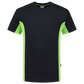 Tricorp Workwear T-shirts 102002-TT2000 marineblauw-limoen(navylime)
