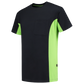 Tricorp Workwear T-shirts 102002-TT2000 marineblauw-limoen(navylime)
