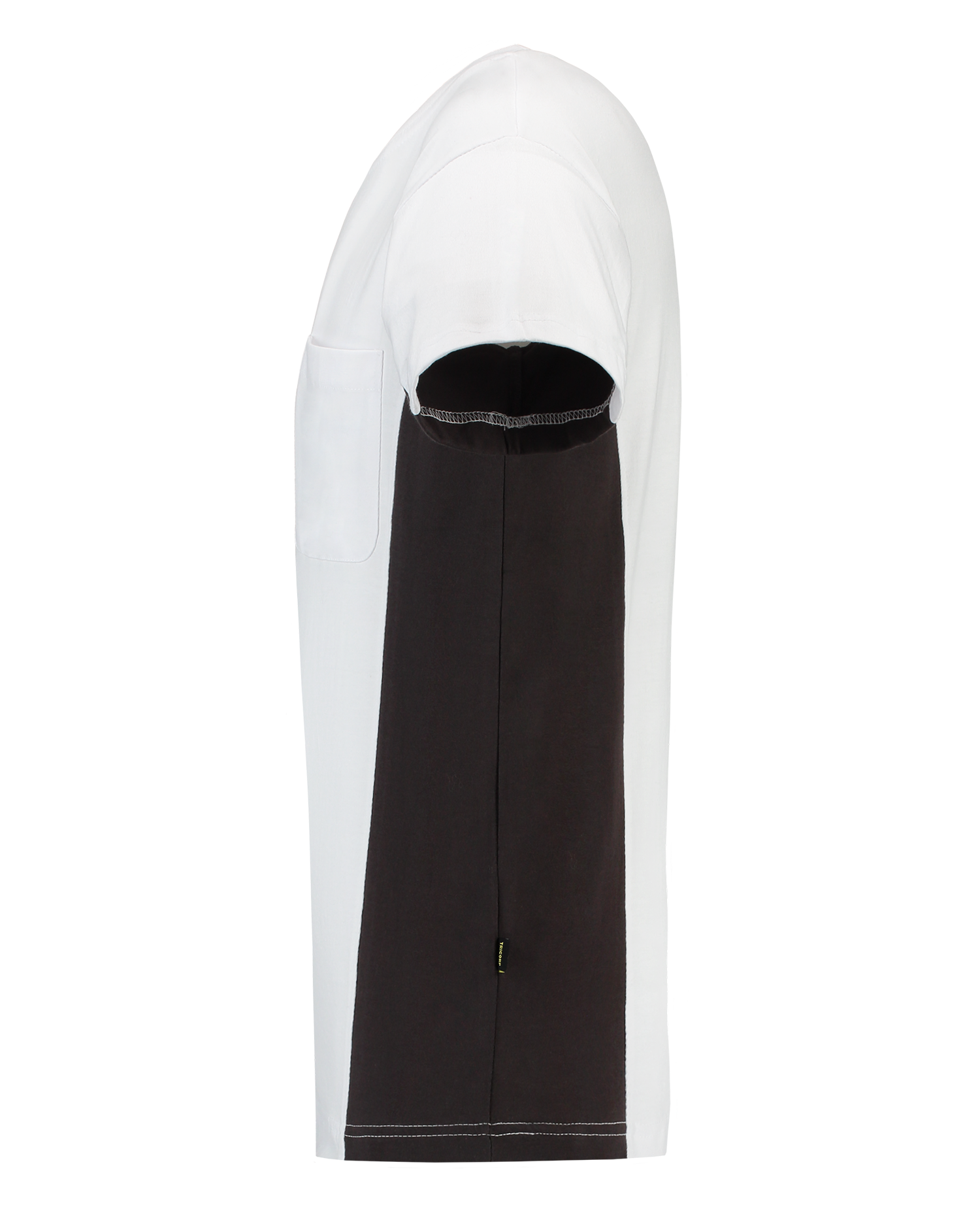 Tricorp Workwear T-shirts 102002-TT2000 wit-donkergrijs(whitedarkgrey)