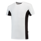 Tricorp Workwear T-shirts 102002-TT2000 wit-donkergrijs(whitedarkgrey)