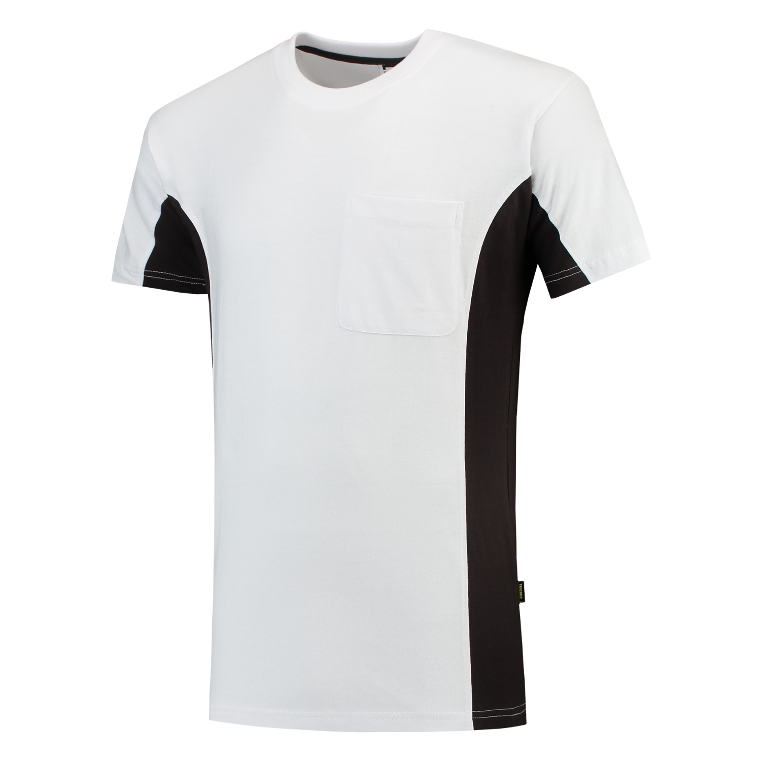 Tricorp Workwear T-shirts 102002-TT2000 wit-donkergrijs(whitedarkgrey)