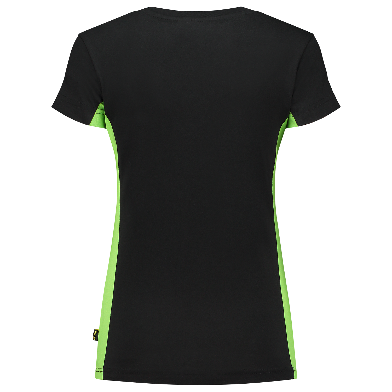 Tricorp Workwear T-shirts 102003 zwart-limoen(blacklime)