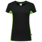 Tricorp Workwear T-shirts 102003 zwart-limoen(blacklime)