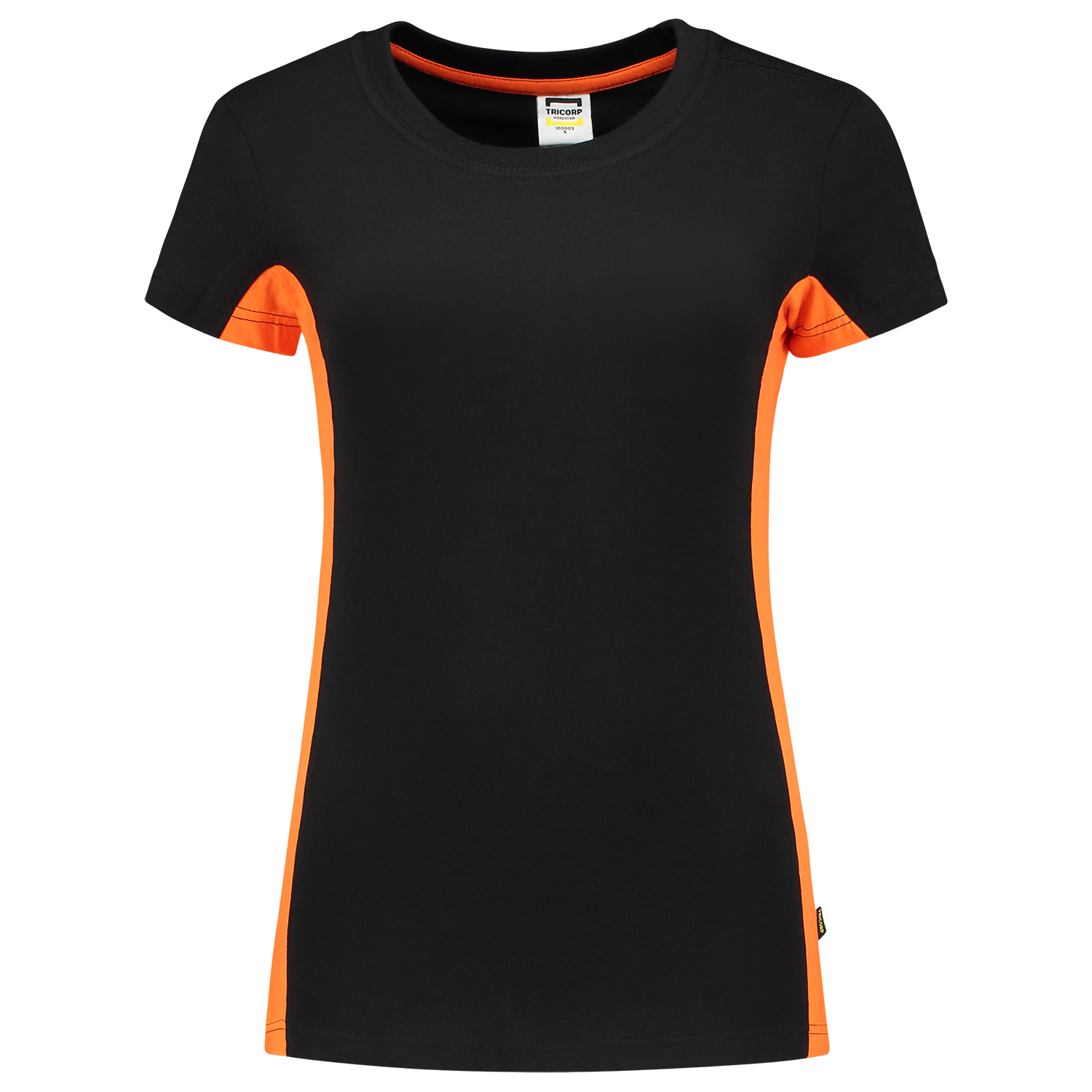 Tricorp Workwear T-shirts 102003 zwart-oranje(blackorange)