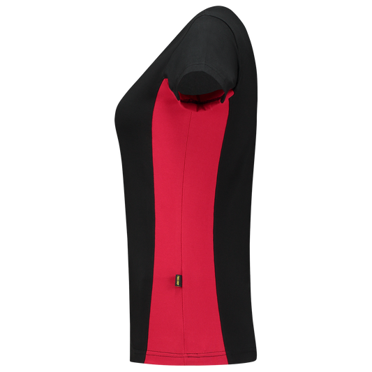 Tricorp Workwear Bicolor T-shirts 102003 zwart-rood(blackred)