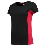 Tricorp Workwear T-shirts 102003 zwart-rood(blackred)