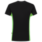 Tricorp Workwear T-shirts 102004 zwart-limoen(blacklime)