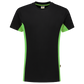 Tricorp Workwear T-shirts 102004 zwart-limoen(blacklime)