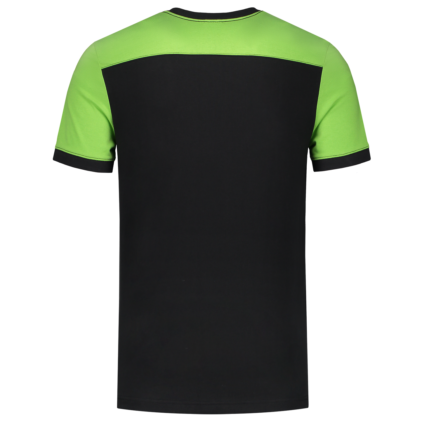 Tricorp Workwear T-shirts 102006 zwart-limoen(blacklime)