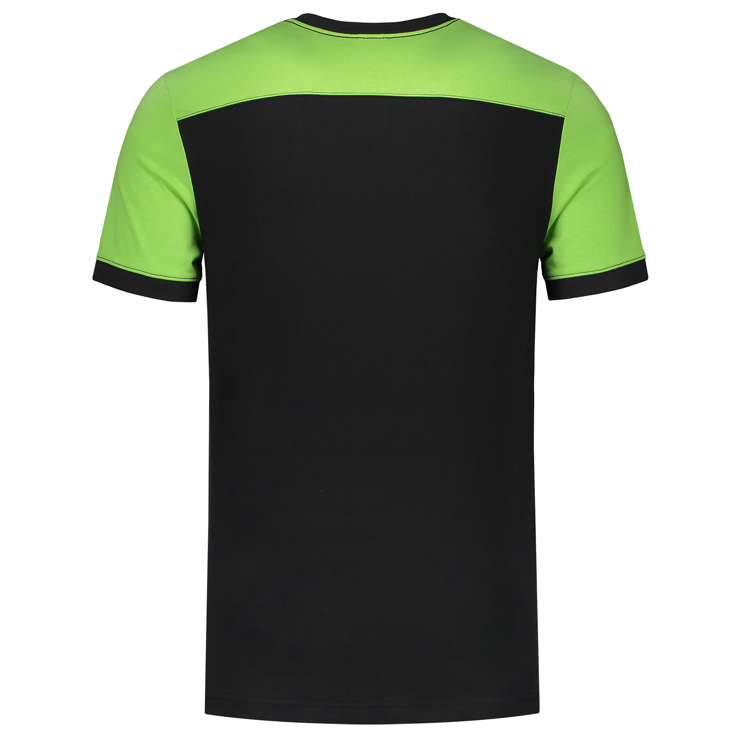 Tricorp Workwear T-shirts 102006 zwart-limoen(blacklime)