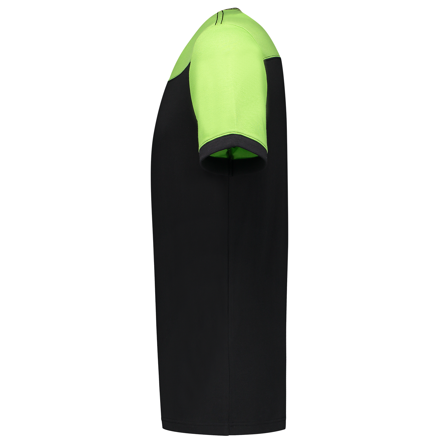 Tricorp Workwear T-shirts 102006 zwart-limoen(blacklime)