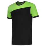 Tricorp Workwear T-shirts 102006 zwart-limoen(blacklime)