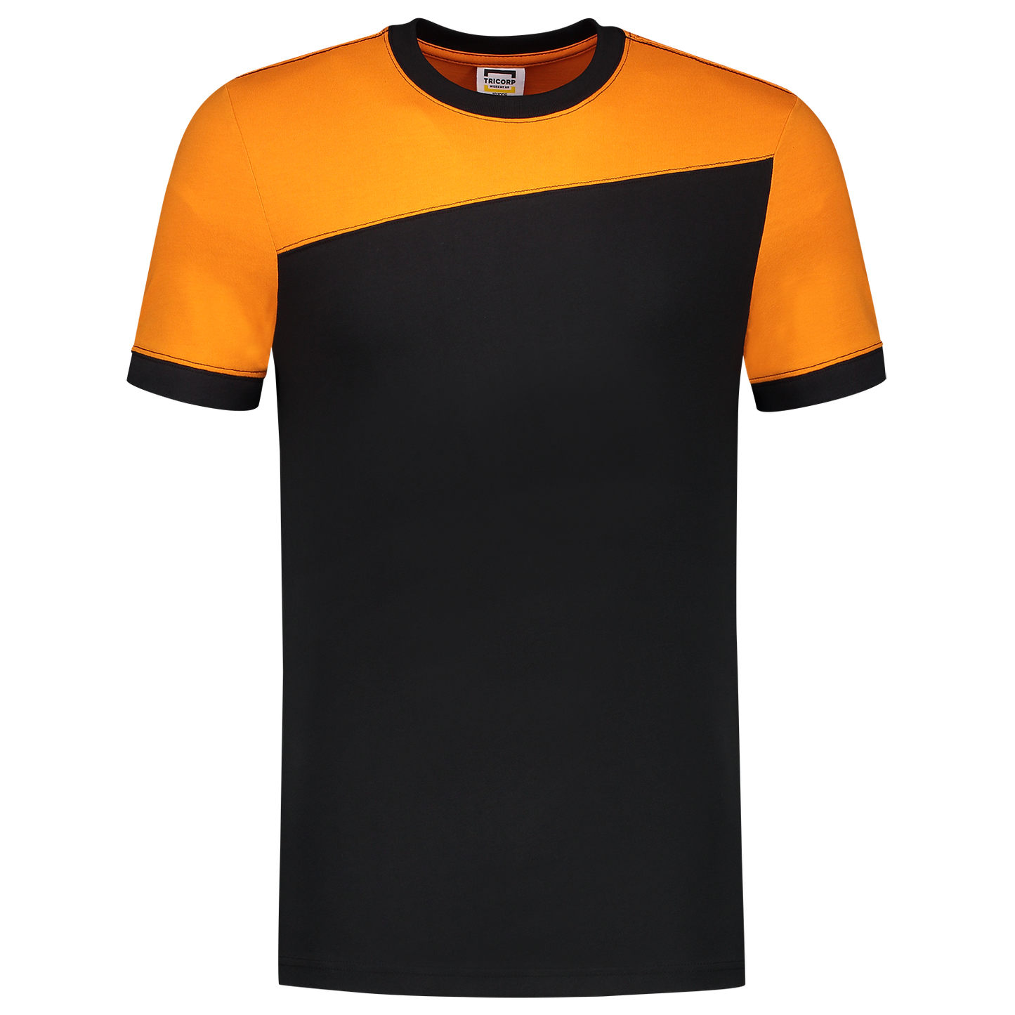 Tricorp Workwear T-shirts 102006 zwart-oranje(blackorange)