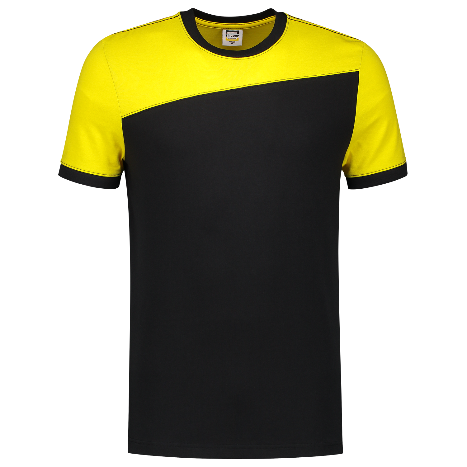 Tricorp Workwear T-shirts 102006 zwart-geel(blackyellow)