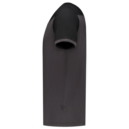 Tricorp Workwear 60 Graden;Bicolor Naden T-shirts 102006 donkergrijs-zwart(darkgreyblack)
