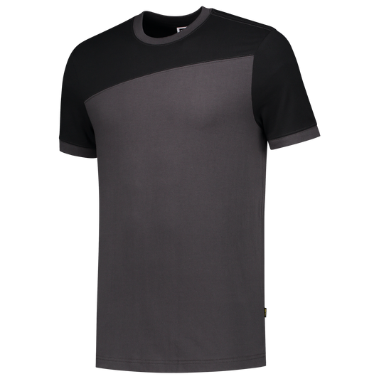 Tricorp Workwear 60 Graden;Bicolor Naden T-shirts 102006 donkergrijs-zwart(darkgreyblack)