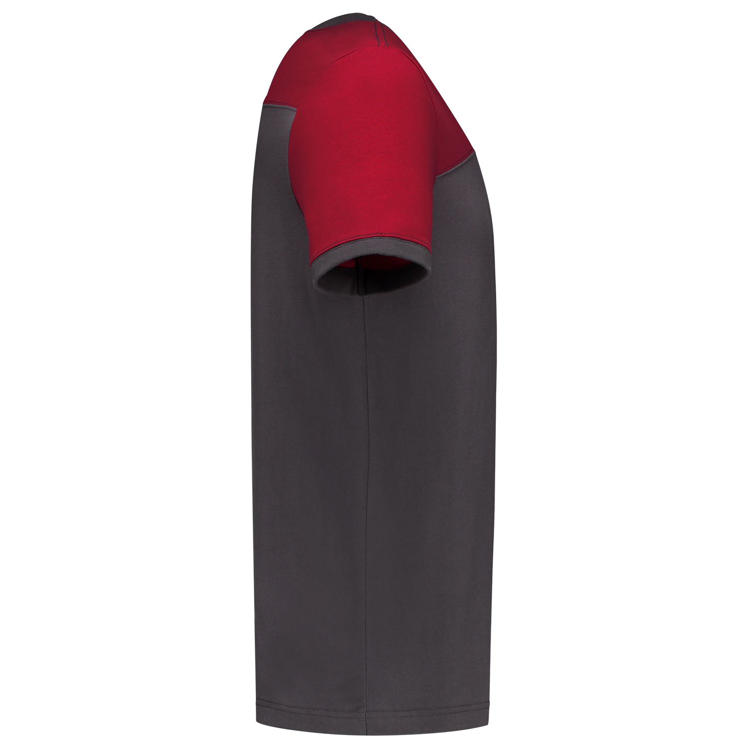 Tricorp Workwear T-shirts 102006 dronkergrijs-rood(darkgreyred)