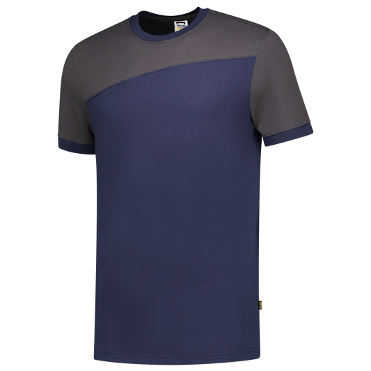 Tricorp Workwear 60 Graden;Bicolor Naden T-shirts 102006 inktblauw-donkergrijs(inkdarkgrey)