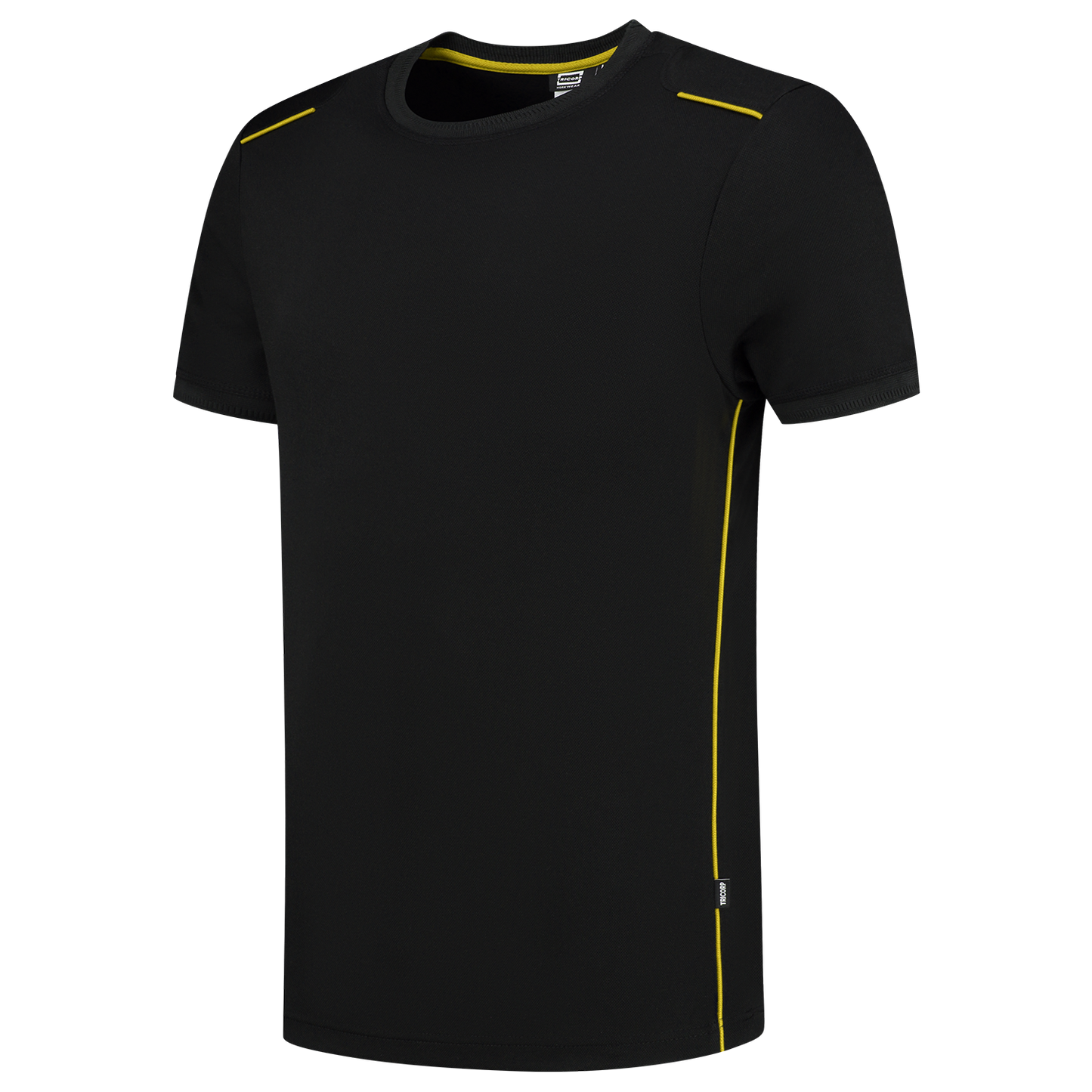 Tricorp Workwear 60 Graden;Accent T-shirts 102703 zwart-geel(blackyellow)