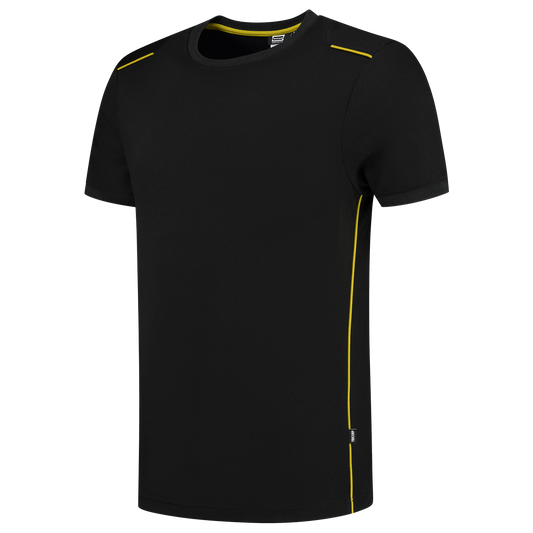 Tricorp Workwear 60 Graden;Accent T-shirts 102703 zwart-geel(blackyellow)