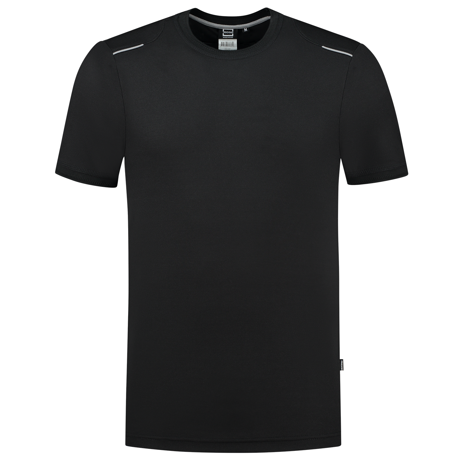 Tricorp Accent T-shirts 102703 unisex zwart-grijs(blackgrey)