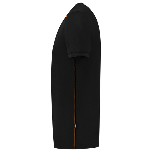 Tricorp Accent T-shirts 102703 unisex zwart-oranje(blackorange)