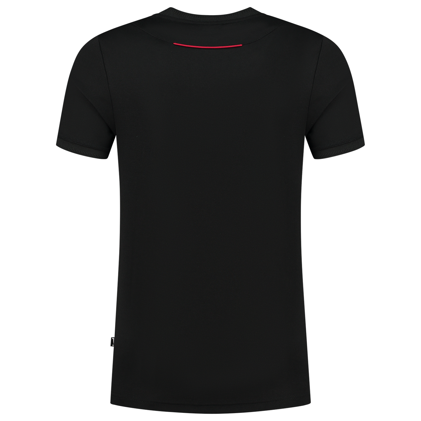 Tricorp Workwear 60 Graden;Accent T-shirts 102703 unisex zwart-rood(blackred)
