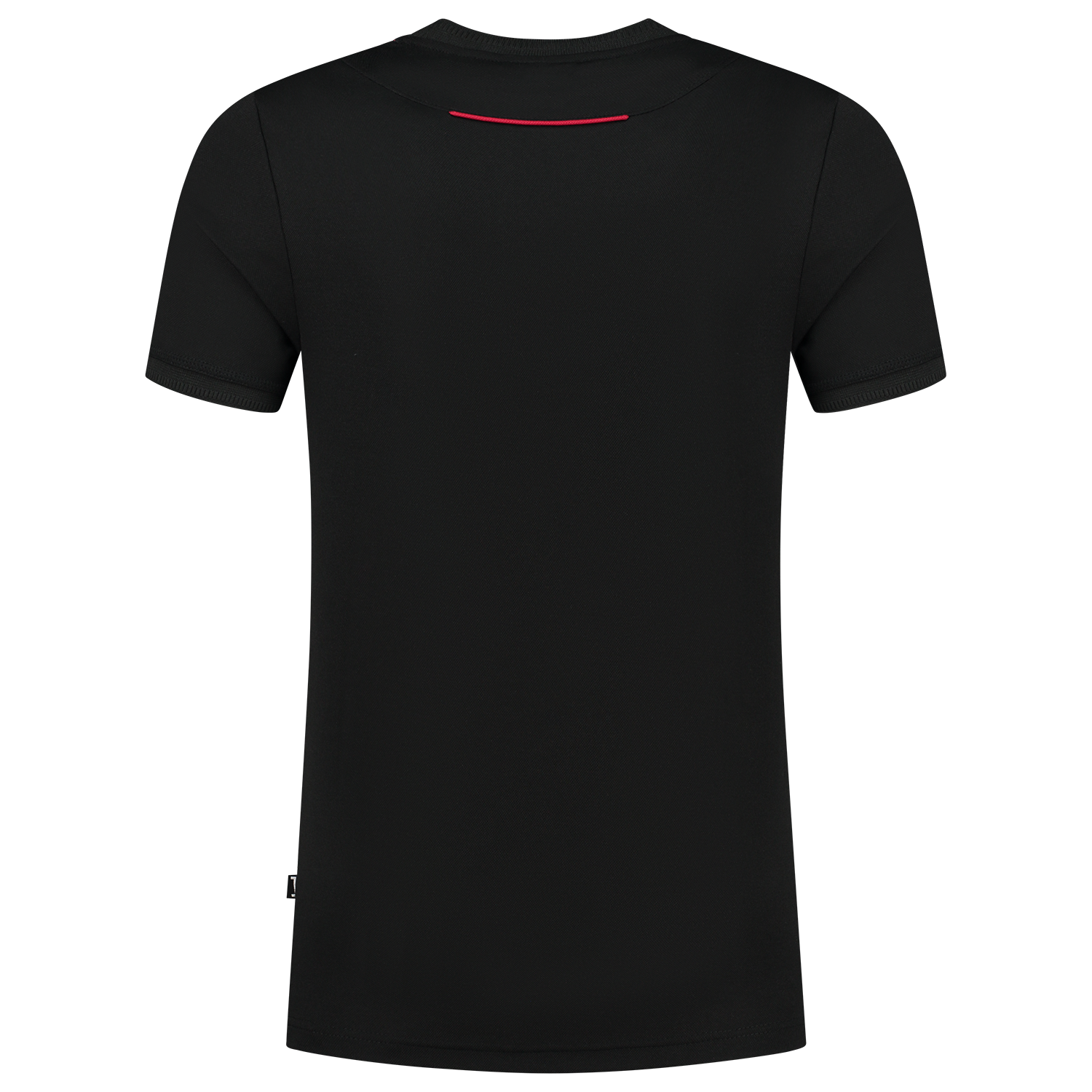 Tricorp Workwear 60 Graden;Accent T-shirts 102703 unisex zwart-rood(blackred)