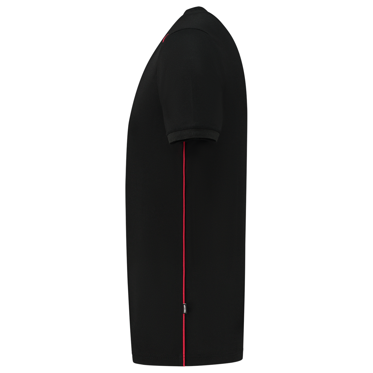 Tricorp Accent T-shirts 102703 unisex zwart-rood(blackred)