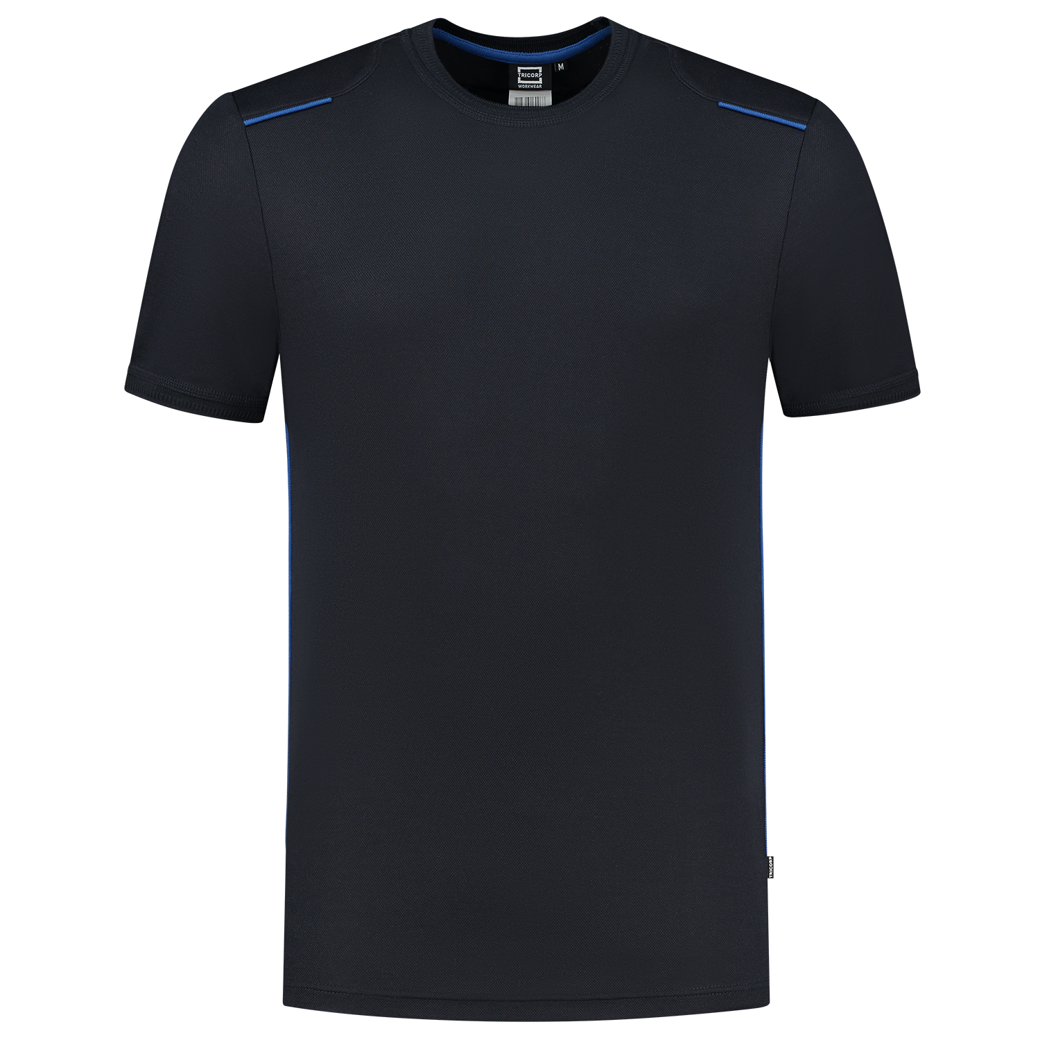 Tricorp Accent T-shirts 102703 unisex marineblauw-koningsblauw(navyroyalblue)