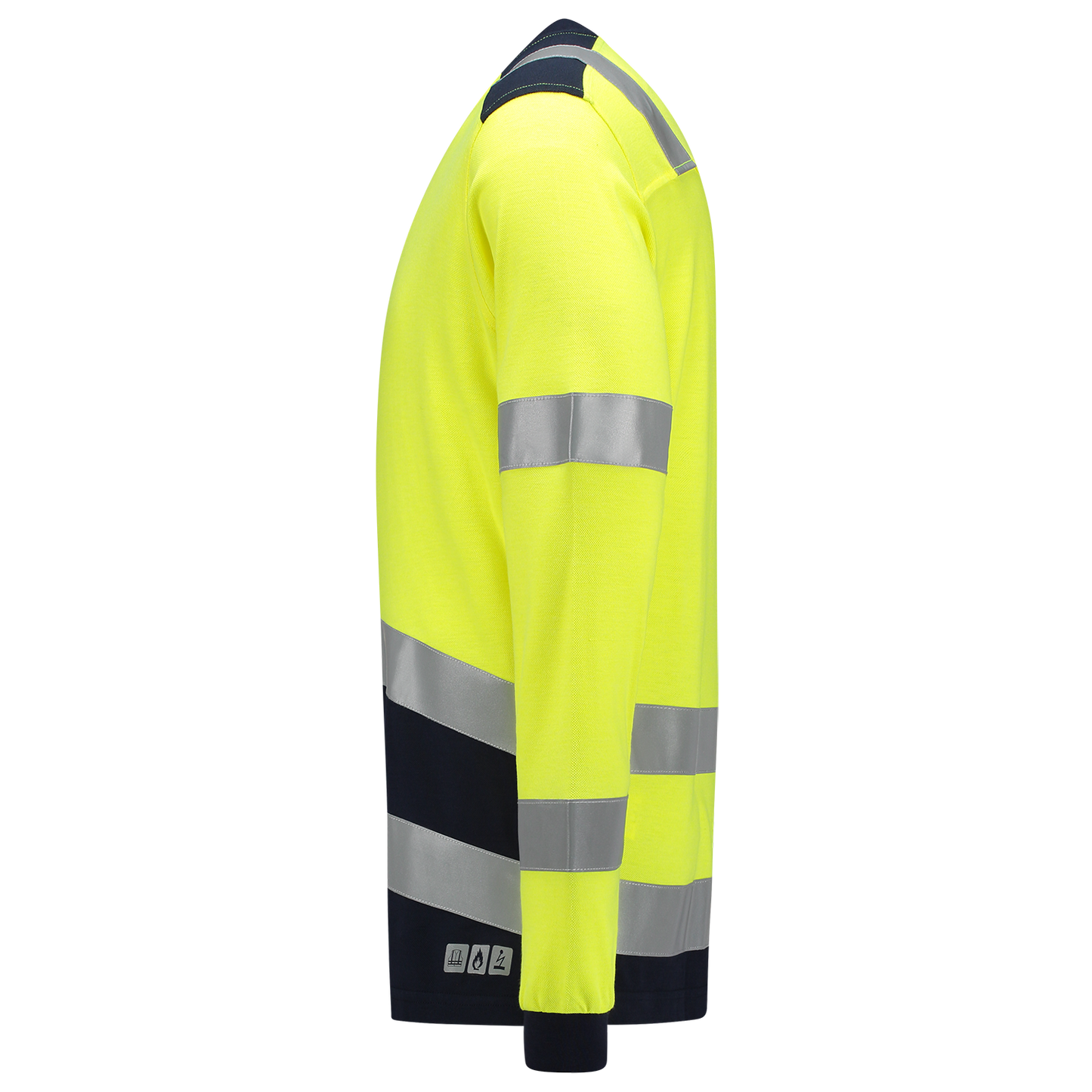 Tricorp Safety Multinorm T-shirts 103003 Multinorm fluo geel-inktblauw(fluoryellowink)