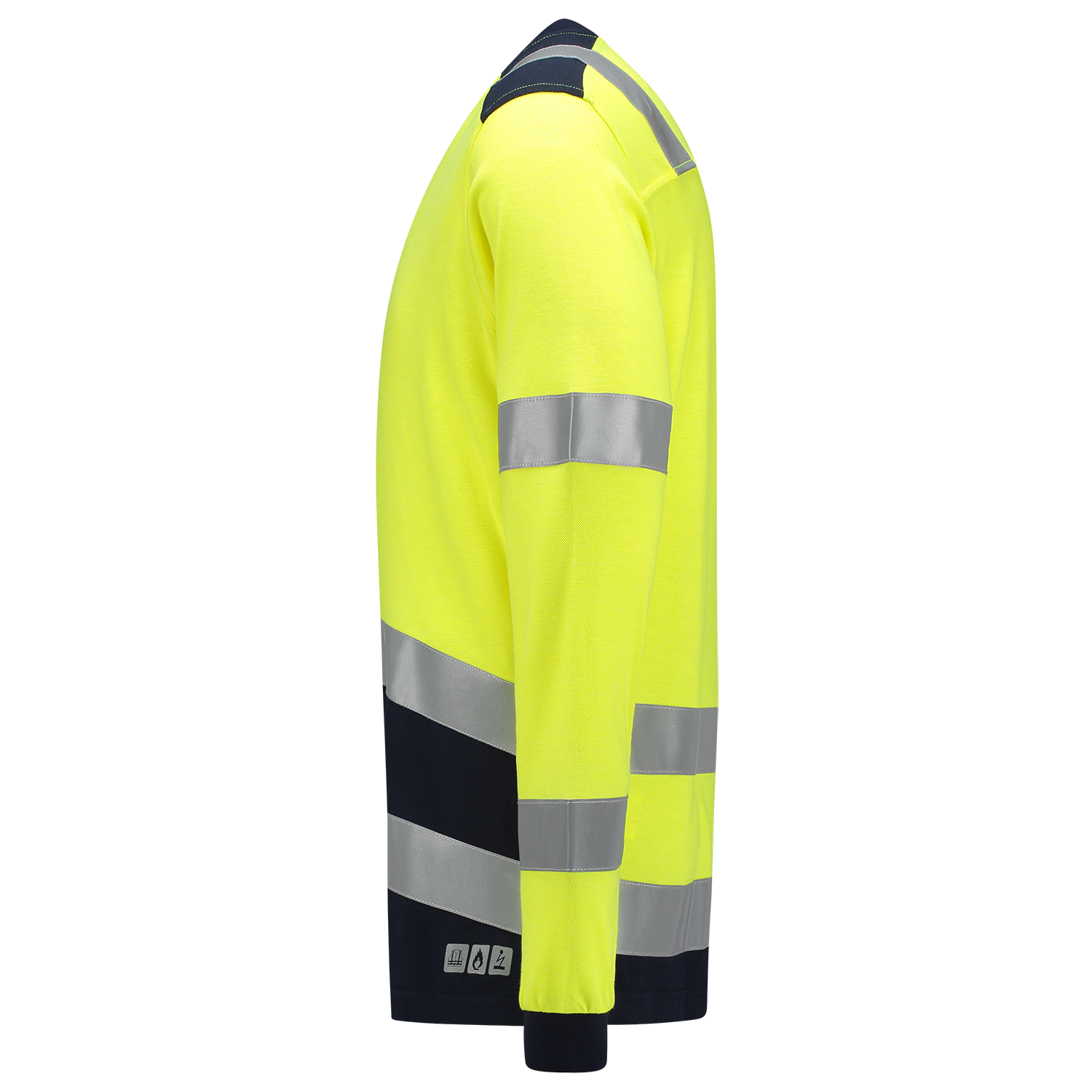 Tricorp Safety T-shirts 103003 Multinorm fluo geel-inktblauw(fluoryellowink)