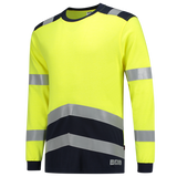 Tricorp Safety T-shirts 103003 Multinorm fluo geel-inktblauw(fluoryellowink)