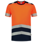 Tricorp Safety T-shirts 103006 HiVis fluo oranje-inktblauw(fluororangeink)